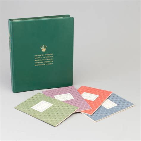 Rolex Jubilee Vade Mecum, four booklets published by the Rolex 